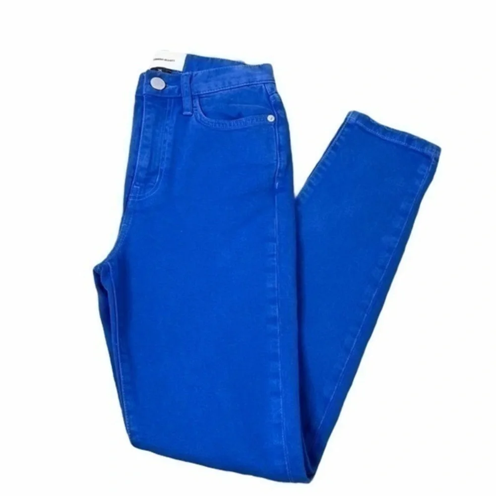 Current Elliott‎ Ultra High Rise Blue Skinny Jeans
